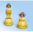 PLAYMOBIL 71458 1.2.3 & Disney: Belles Spielturm mit Melodie