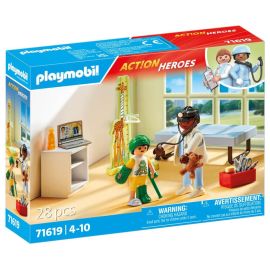PLAYMOBIL 71619 Kinderarzt mit Teddybär