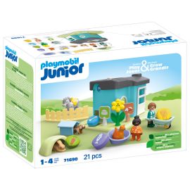 PLAYMOBIL 71690 Junior: Tierpension mit Futterspender