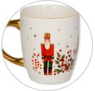 Porzellan-Tasse - Festliche Weihnachten