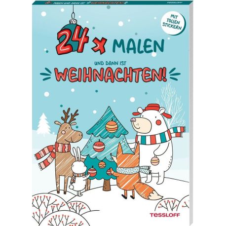24 x malen und dann ist Weihnachten!