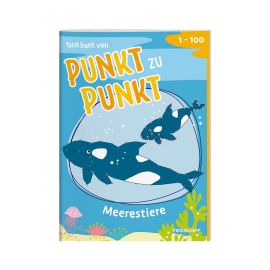 Total bunt von Punkt zu Punkt. Meerestiere.\x0aVon 1 bis 100