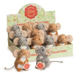 Teddy Hermann Plüschmaus, 11 cm, sortiert in verschiedenen Farben