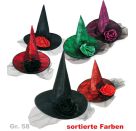 FRIES - Hexenhut Fortuna, sort. Farben, Gr. 58 cm