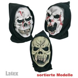 FRIES - Halbmaske mit Haube, sort. Modelle
