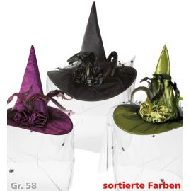 FRIES - Hexenhut Luxus, sort. Farben, Gr. 58 cm