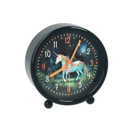 Wecker Einhorn dunkelblau (2)