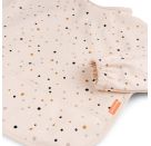 Ärmeltaschen-Lätzchen Happy dots Rosa