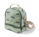 Isolierte Kinder-Lunchtasche Croco Grün