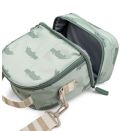 Isolierte Kinder-Lunchtasche Croco Grün