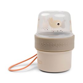 To go 2-way Snack-Behälter S Birdee Sand