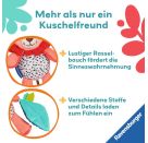 Ravensburger 4850 Play+ Rassel-Löwe, Kuscheltier mit Rassel, Clip zum Befestigen, Zahnungshilfe, Baby-Spielzeug ab 0 M