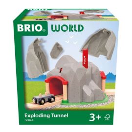 BRIO World - 36044 Tunnel mit Sprengfunktion | Zugset für Kinder ab 3 Jahren
