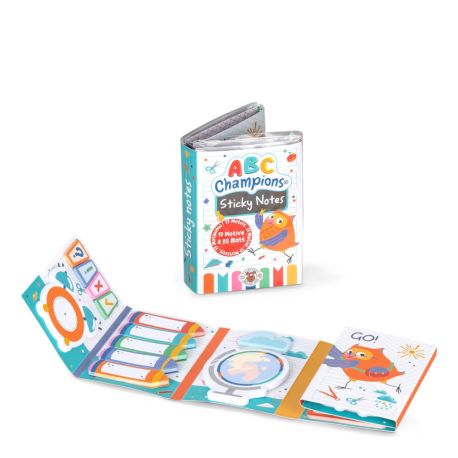 ABC CHAMPIONS Sticky Notes Mini-Organizer 340 Blatt