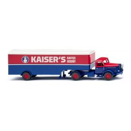 WIKING Koffersattelzug (Henschel) Kaiser s Kaffee