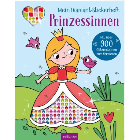 Mein Diamant-Stickerheft – Prinzessinnen