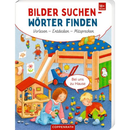 Bilder suchen - Wörter finden: Bei uns zu Hause (Buchbonus)
