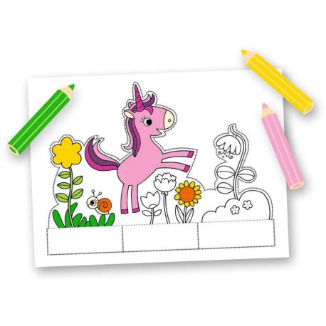 Mein großes Prickel-Starterset: Einhörner - Mini-Künstler