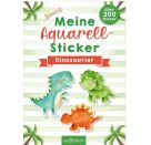 Meine Aquarell-Sticker – Dinosaurier