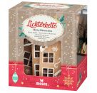 Lichterkette Holz-Häuschen