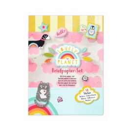 Lovely Planet Briefpapier-Set