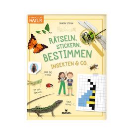 Expedition Natur Rätseln, Stickern, Bestimmen - Insekten & Co.