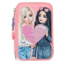 TOPModel 3 Fach Federtasche mit Wendepailletten