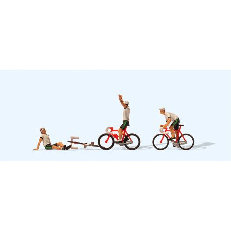 Preiser 25005 H0 Radrennfahrer Team 2