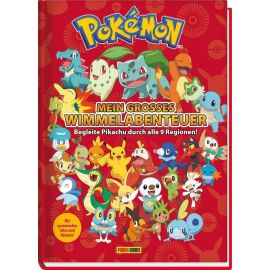 Pokémon: Mein großes Wimmelabenteuer: Begleite Pickachu durch alle 9 Regionen