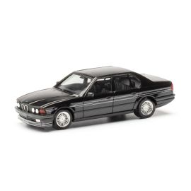 herpa - BMW Alpina B11 3,5, schwarz, Dekor silber