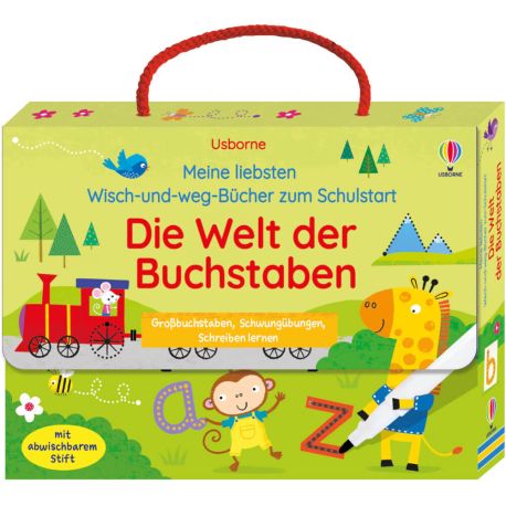 Meine liebsten Wisch-und-weg-Bücher zum Schulstart: Die Welt der Buchstaben