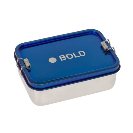 Lunchbox Stainless Steel Solid Bold blue purple