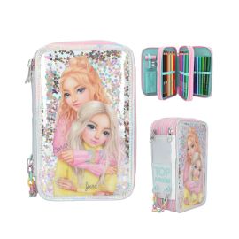 TOPModel 3 Fach Federtasche ELECTRIC