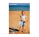 Schildkröt - Funsport - 2in1 Beachtoy Set, Schaufel + Kescher, rot-blau