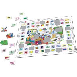 Puzzle - Learning English (6) at School