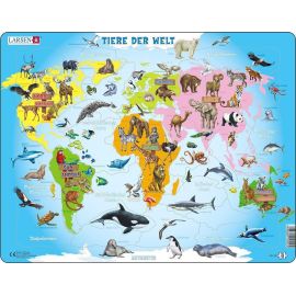 Puzzle - Tiere der Welt