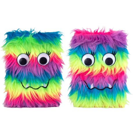 HERBS Notizbuch A5 80 Blatt, liniert Ein monsterstarkes Notizbuch mit dem farbenfrohen Wow-Effekt! Der flauschige Fell