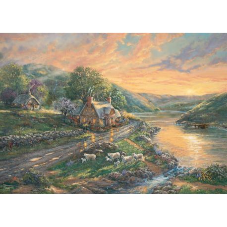 PU1000T.Kinkade Tagesanbruch im Emerald Valley
