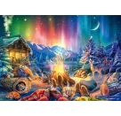 PU1000T.Lagerfeuerromantik unterm Sternenhimmel