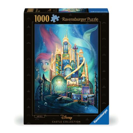 Ravensburger 12000265 Puzzle Disney Castles: Arielle 1000 Teile
