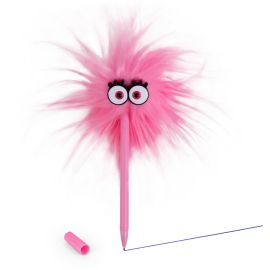 HERBS Character-Pen   Pretty Pink   Shake & Style! Schüttle diesen Langhaar-Kugelschreiber oder kreiere ihm eine lusti
