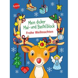 Beurenmeister, Corina: Mein dicker Mal- und Bastelblock – Frohe Weihnachten