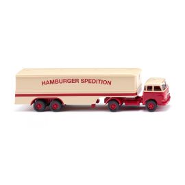 WIKING Koffersattelzug (MAN Pausbacke) Hamburger Spedition