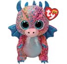 Ty BEANIE BOOS FLINT PURPLE DRAGON 15 CM