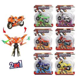 TOITOYS ROBOFORCES Verwandlungs Roboter -Motor, 6-fach sortiert