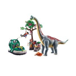 PLAYMOBIL 71819 Brachiosaurus-Begegnung mit Luftkissenboot