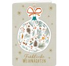 Weihnachtskarte m. Kuvert - Merry Christmas (Cozy Christmas)