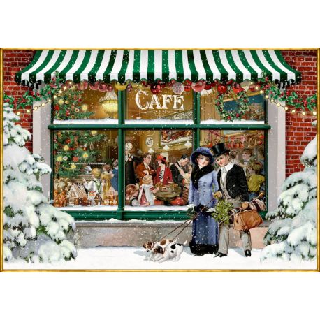 Puzzle - Nostalgisches Weihnachtscafé (1000 T.) Behr