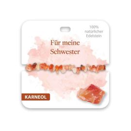 Armband Edelstein Für die beste Schwester (3)