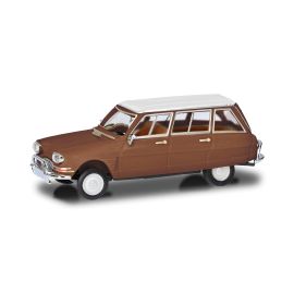 herpa - Citroen AMI 6 Break, braun Dach weiß